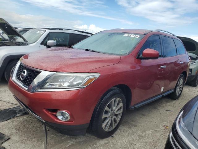  NISSAN PATHFINDER 2016 Бургунди