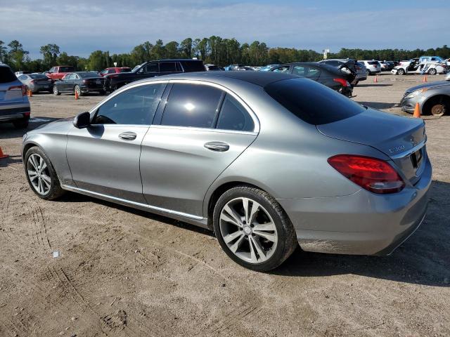 Sedans MERCEDES-BENZ C-CLASS 2015 Srebrny