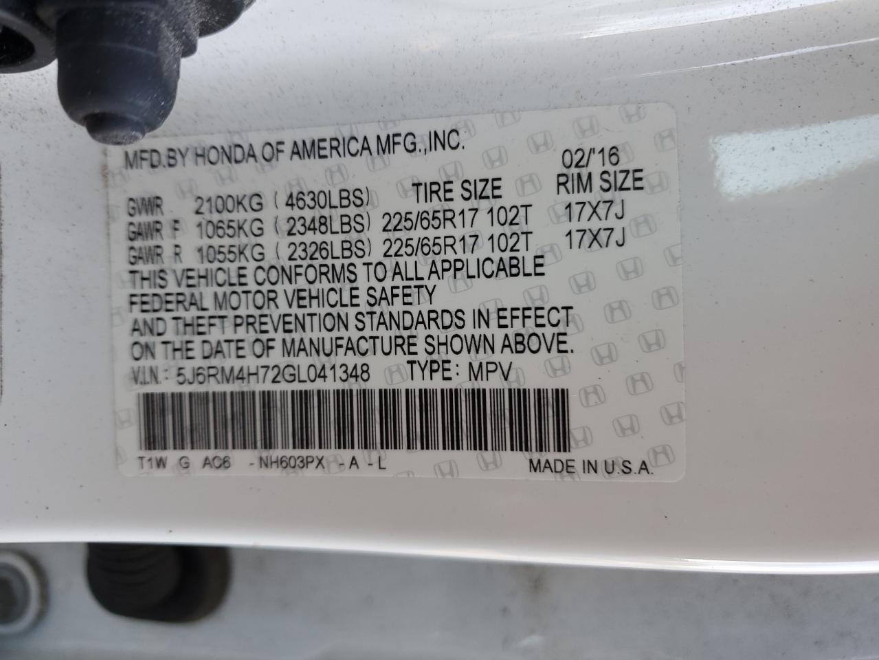 2016 Honda CR-V - Image 14