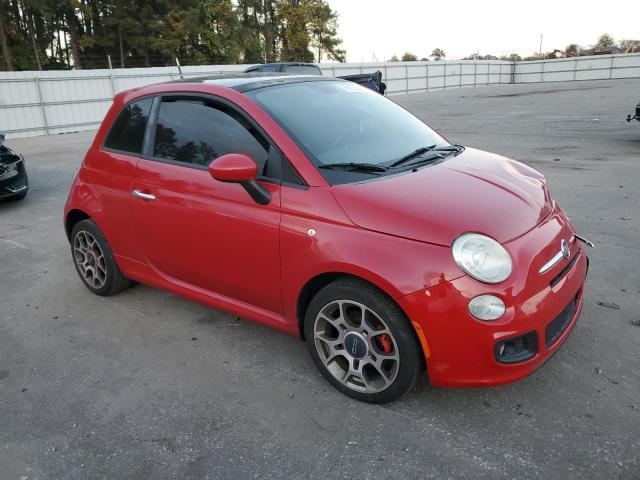 Хэтчбеки FIAT 500 2013 Красный