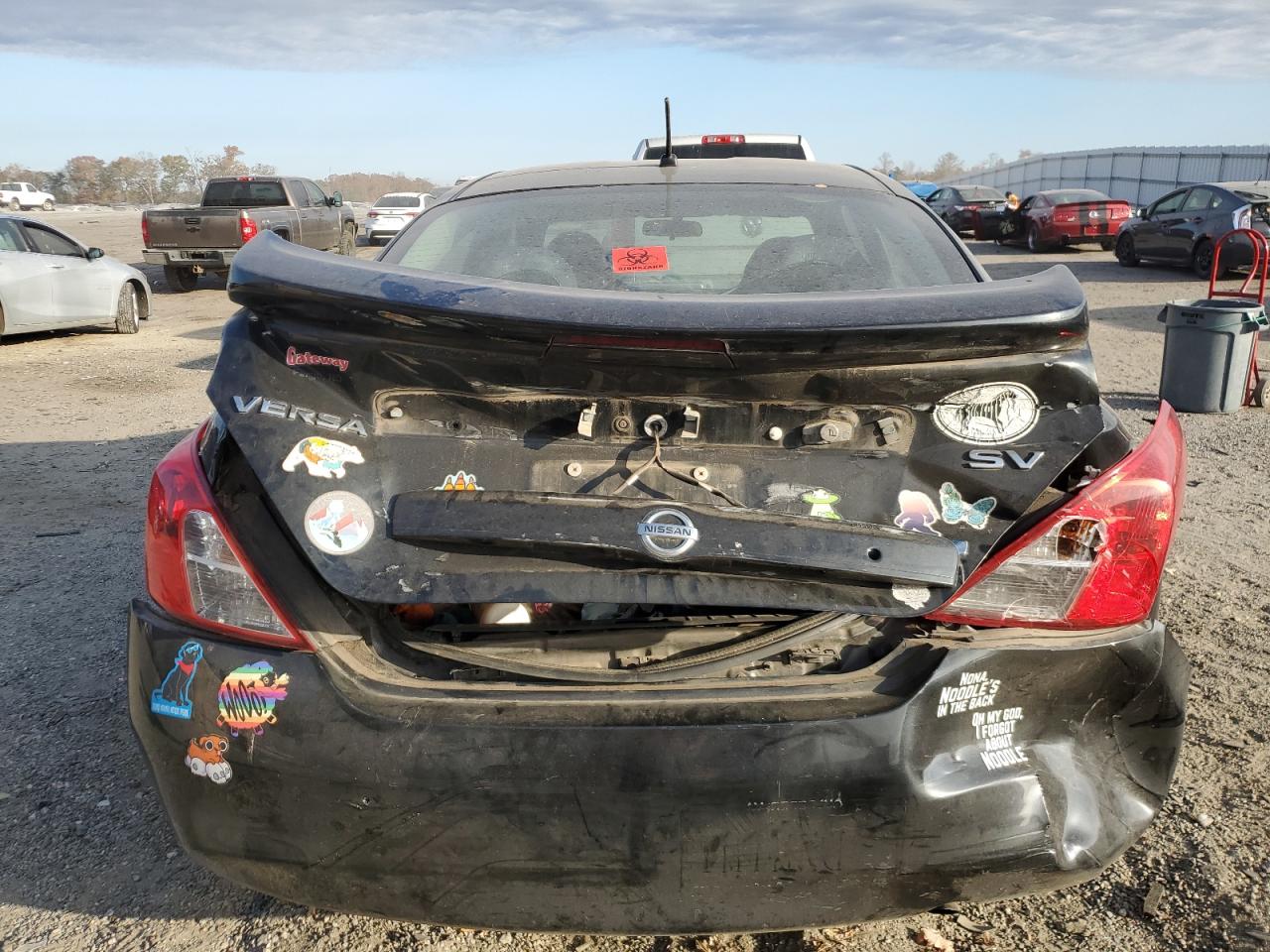 2014 Nissan Versa S VIN: 3N1CN7AP2EL828597 Lot: 79126044