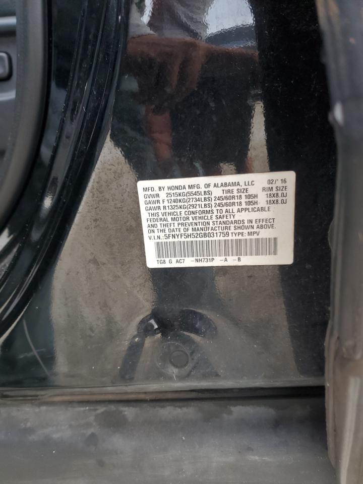 2016 Honda Pilot - Image 15