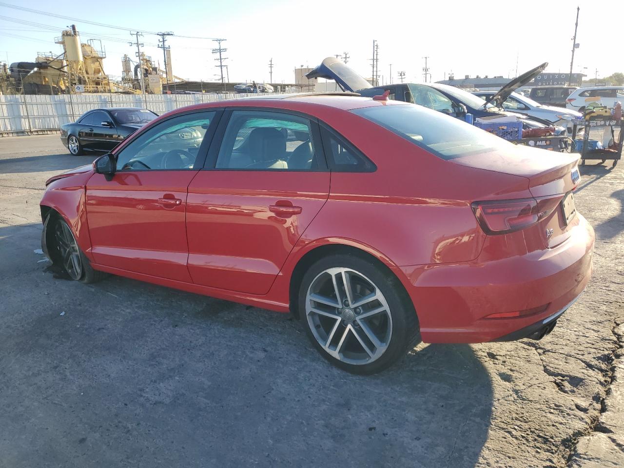 2018 Audi A3 Premium VIN: WAUAUGFF3J1052938 Lot: 80657484