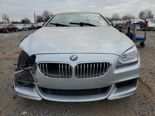  BMW 6 SERIES 2012 Silver