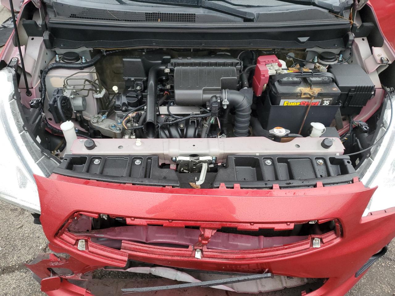 2019 Mitsubishi Mirage G4 Es VIN: ML32F3FJ3KHF16324 Lot: 80058834