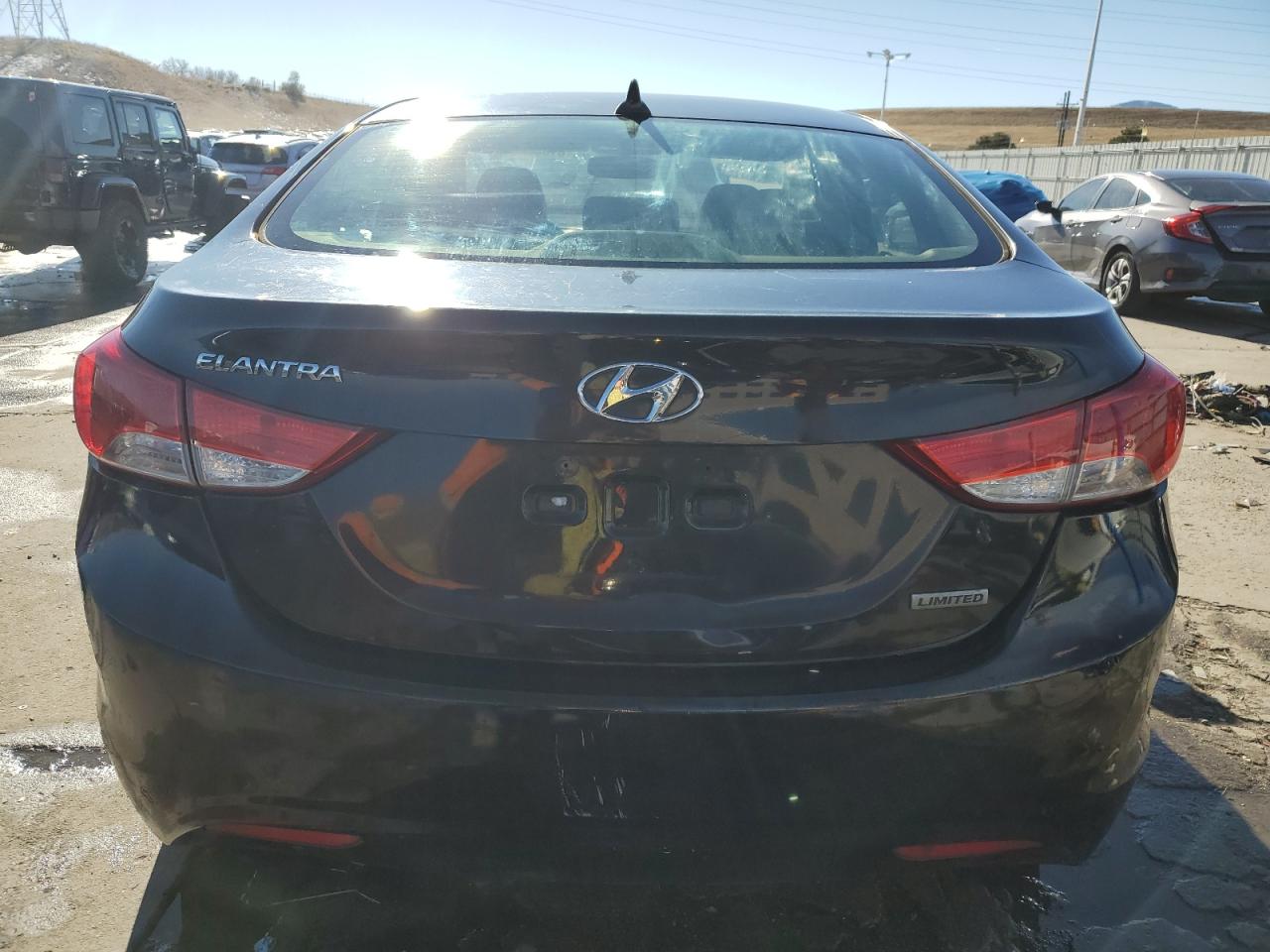 2012 Hyundai Elantra Gls VIN: KMHDH4AE7CU272310 Lot: 81356204