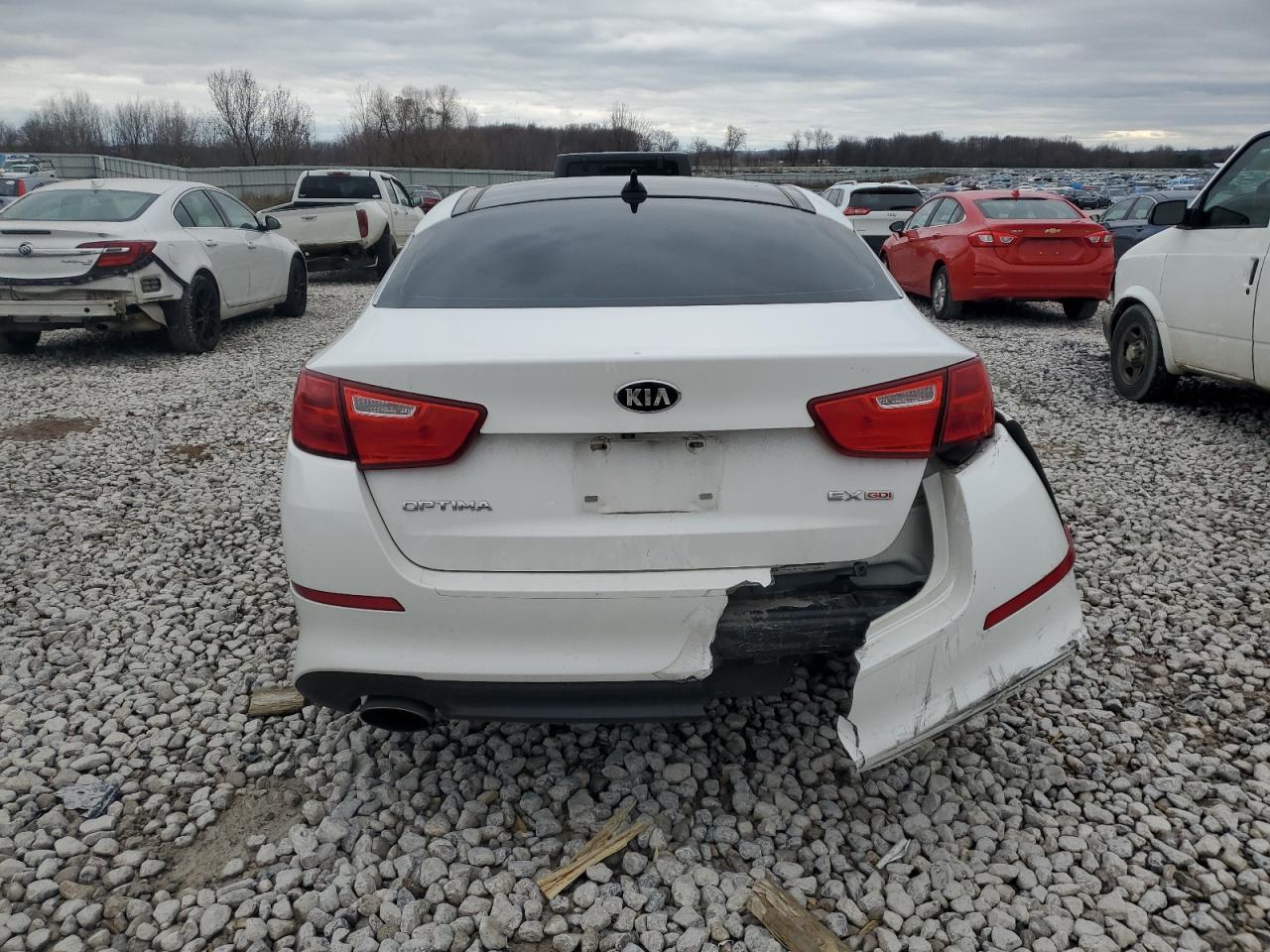 2015 Kia Optima Ex VIN: 5XXGN4A72FG418330 Lot: 81178224