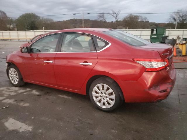  NISSAN SENTRA 2013 Czerwony