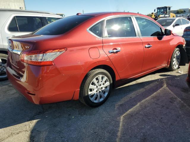  NISSAN SENTRA 2015 Czerwony