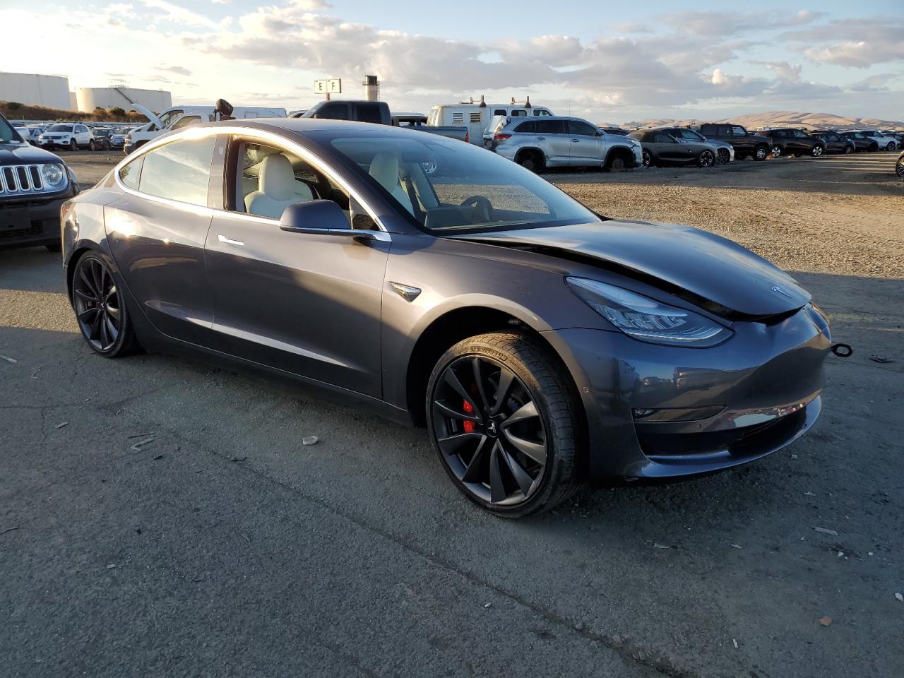 VIN 5YJ3E1EC6LF641778 2020 TESLA MODEL 3 no.4