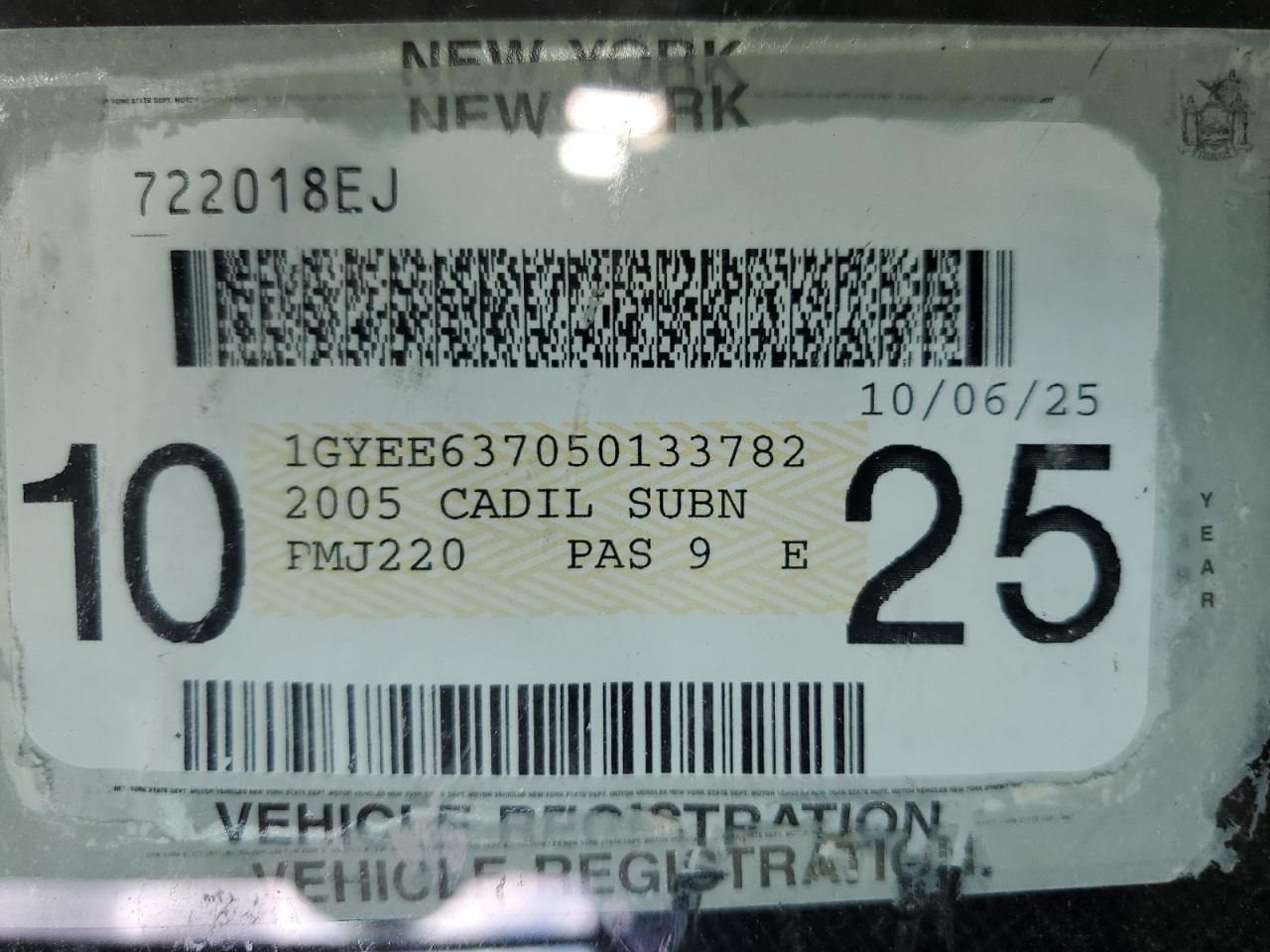 2005 Cadillac Srx VIN: 1GYEE637050133782 Lot: 78847834