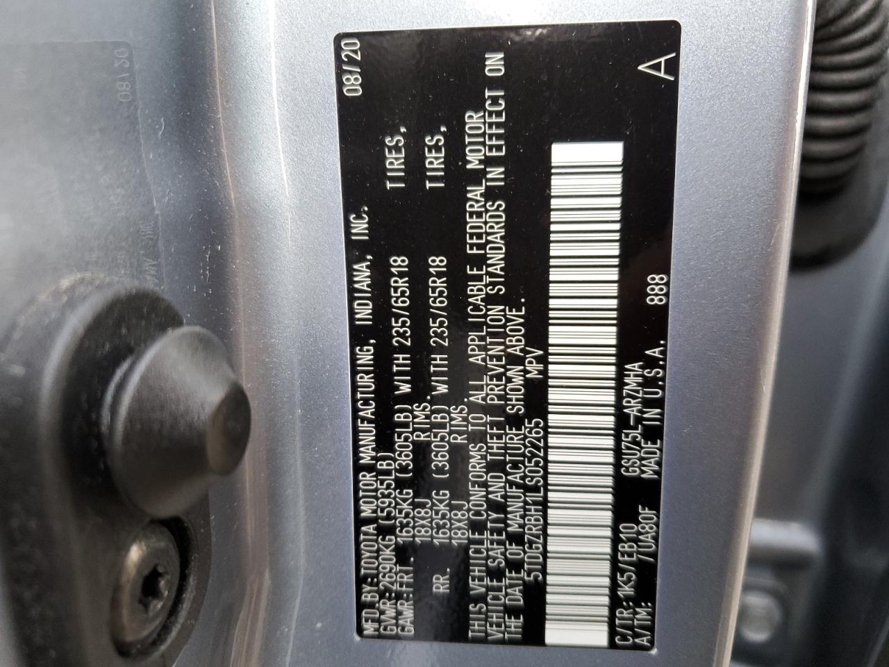 2020 Toyota Highlander - Image 14