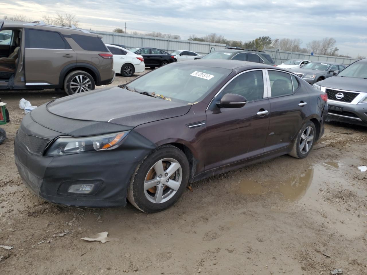 2014 Kia Optima Lx zu verkaufen in Kansas City, KS - Front End