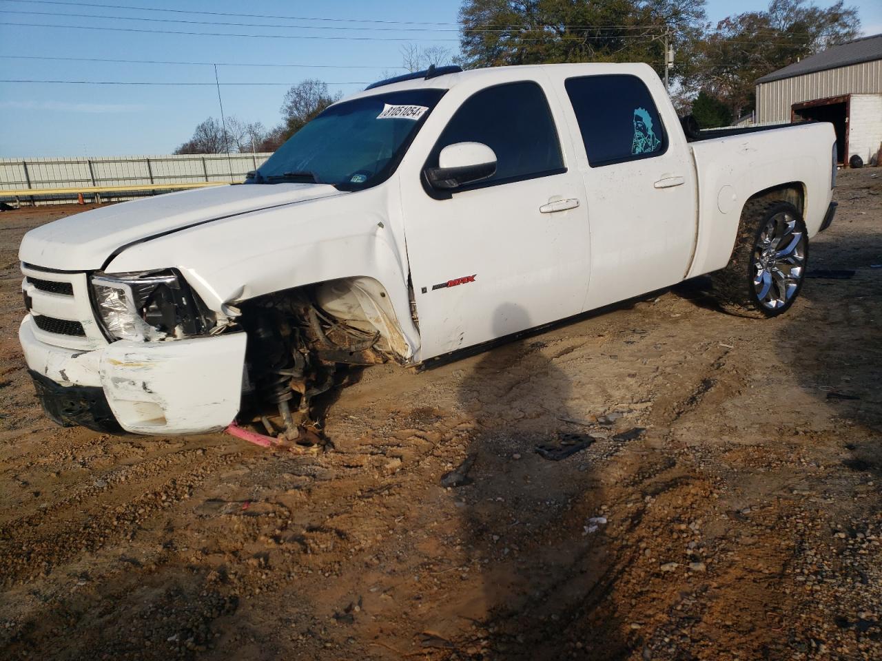 2007 Chevrolet Silverado K1500 Crew Cab en Venta en Chatham, VA - Front End