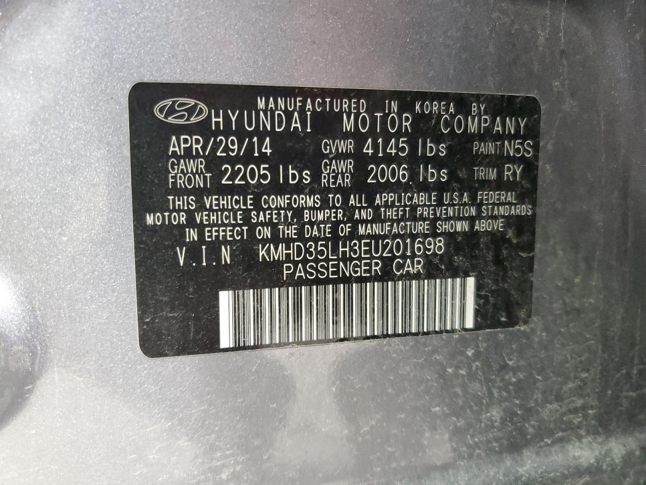 2014 Hyundai Elantra - Image 15