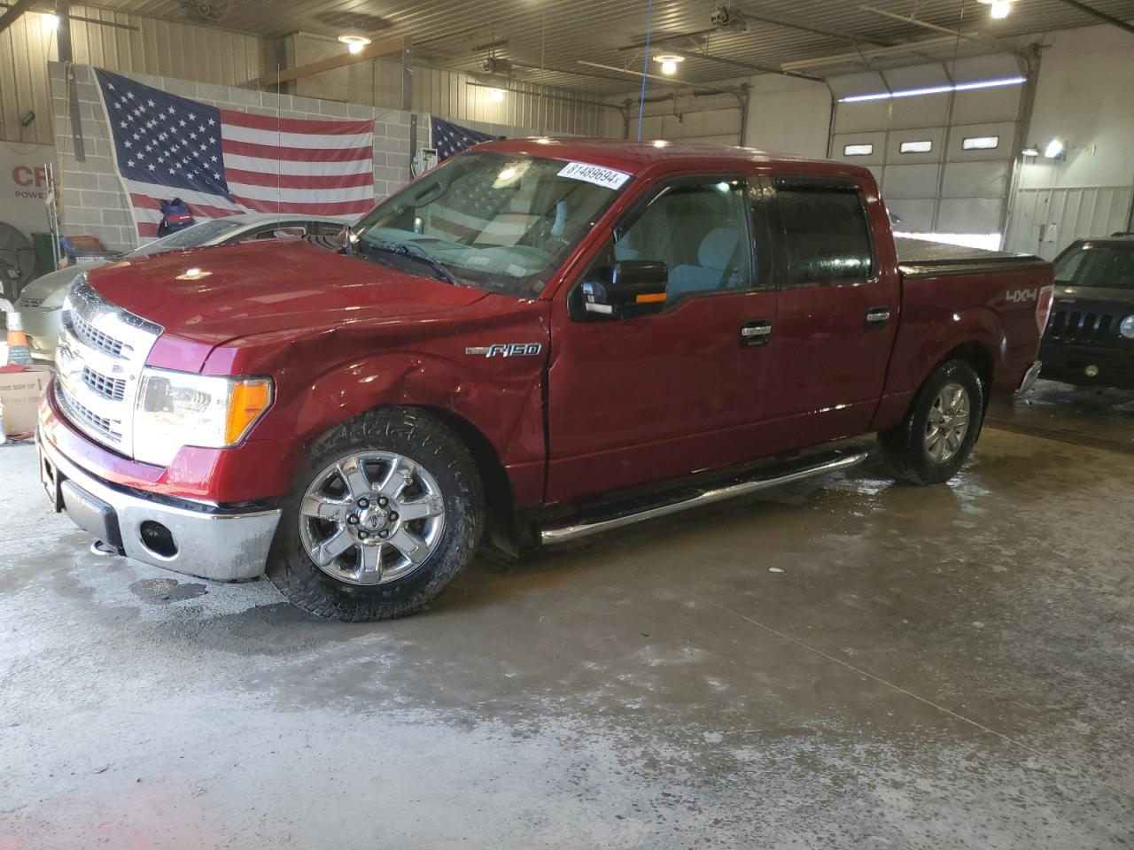 2014 Ford F150 Supercrew VIN: 1FTFW1EF4EFA44700 Lot: 81489694