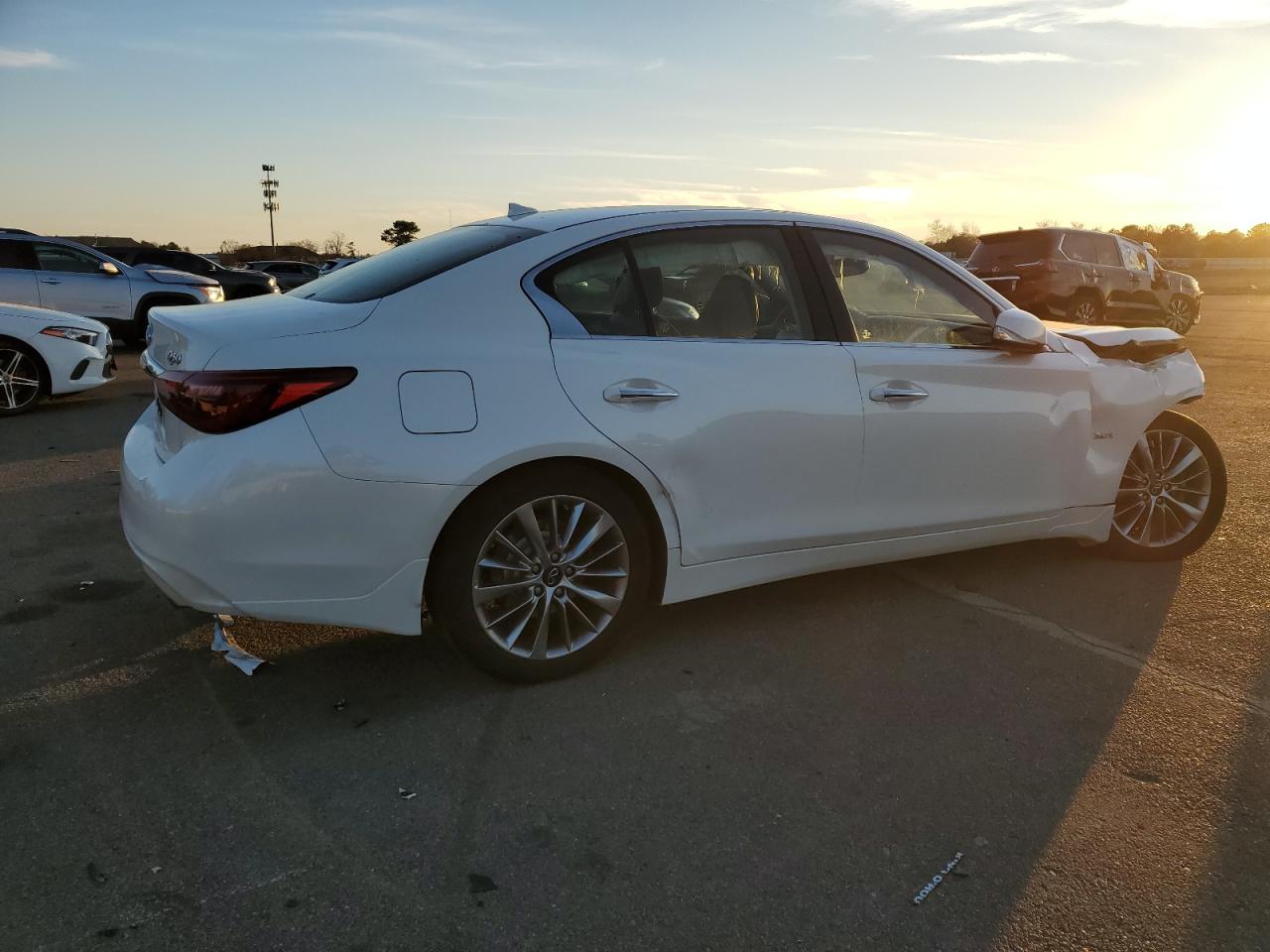 2020 Infiniti Q50 Pure VIN: JN1EV7AR4LM251598 Lot: 80429554