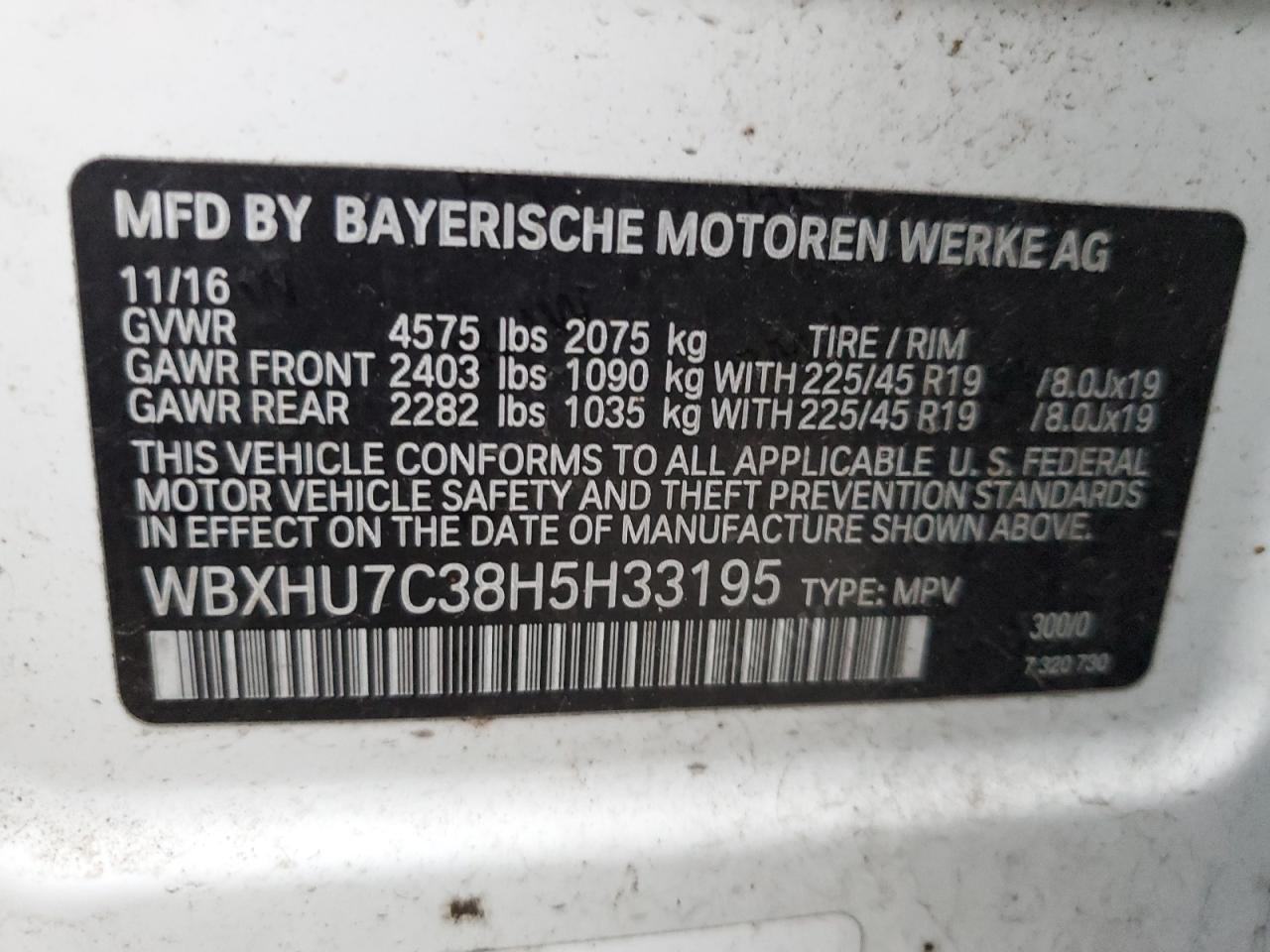 2017 BMW X1 - Image 13