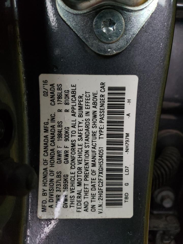 2016 Honda Civic - Image 12