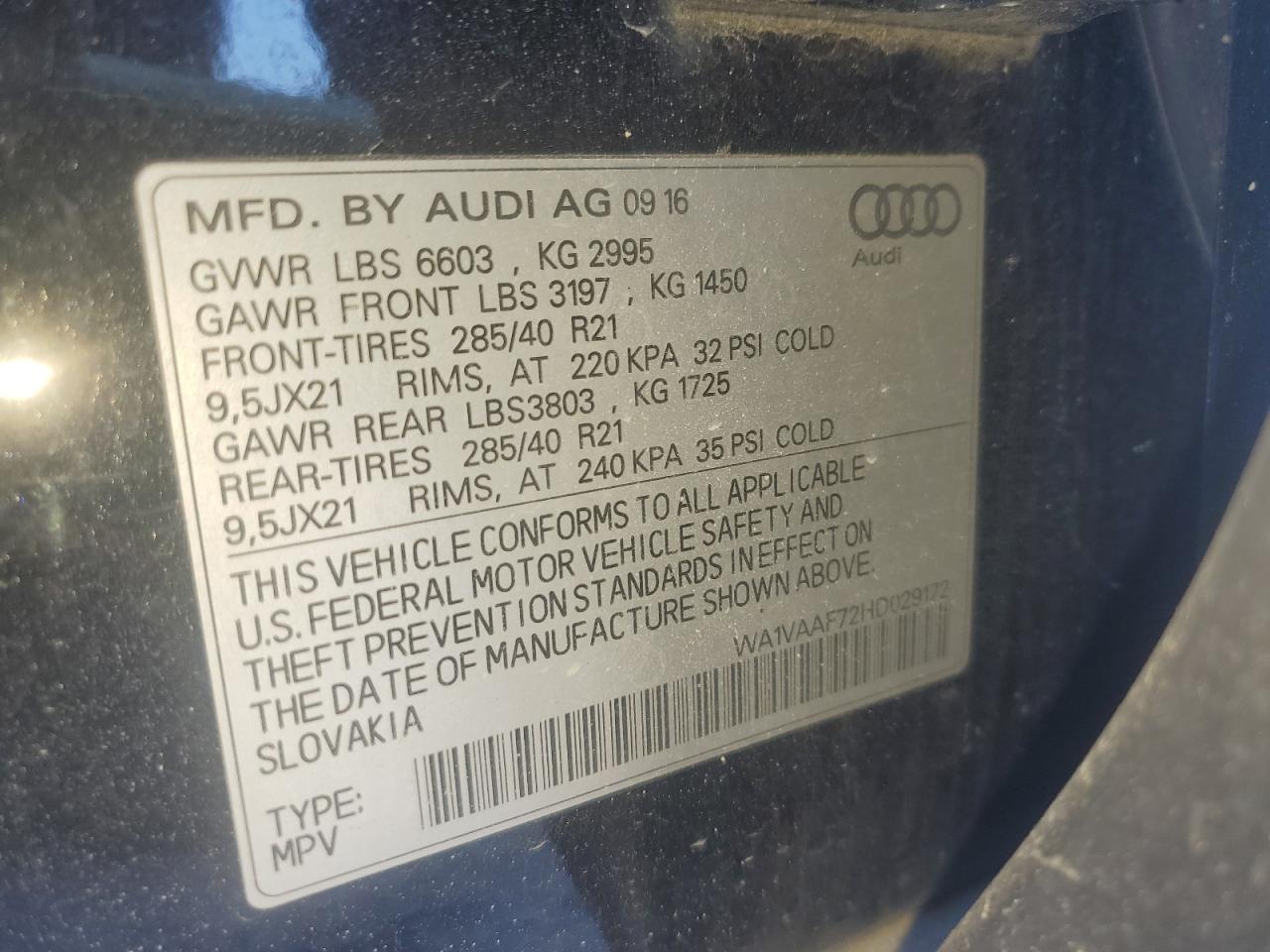2017 Audi Q7 - Image 14