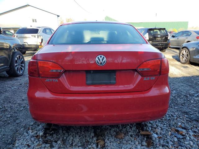 VOLKSWAGEN JETTA 2012 Червоний