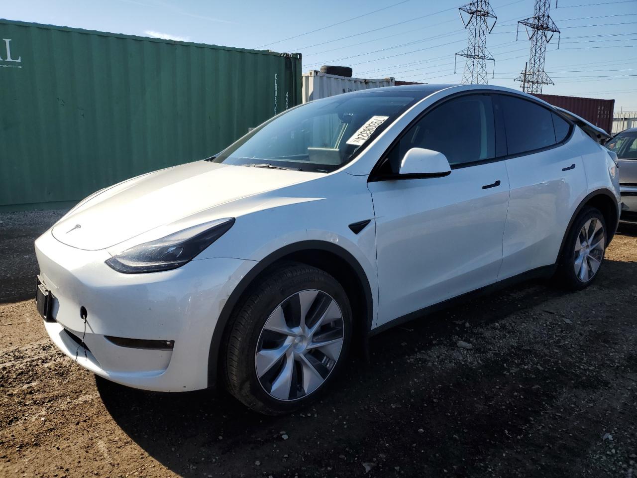 VIN 7SAYGDEE8PF749346 2023 TESLA MODEL Y no.1