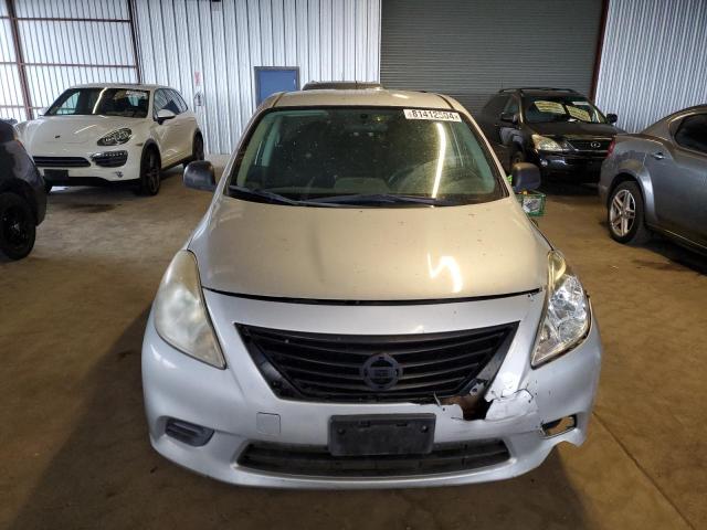  NISSAN VERSA 2012 Сріблястий