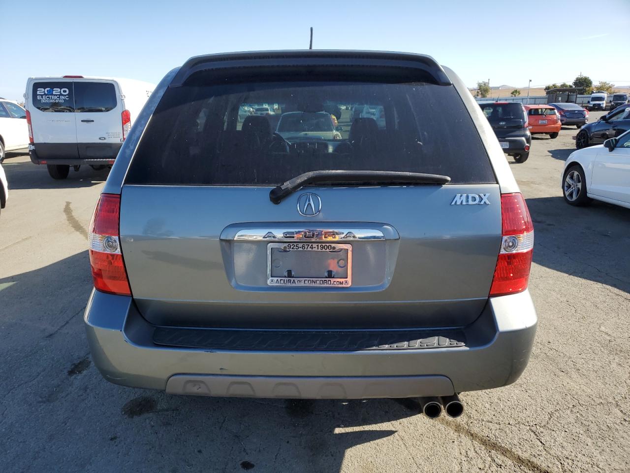 2001 Acura Mdx Touring VIN: 2HNYD18831H521986 Lot: 80980924