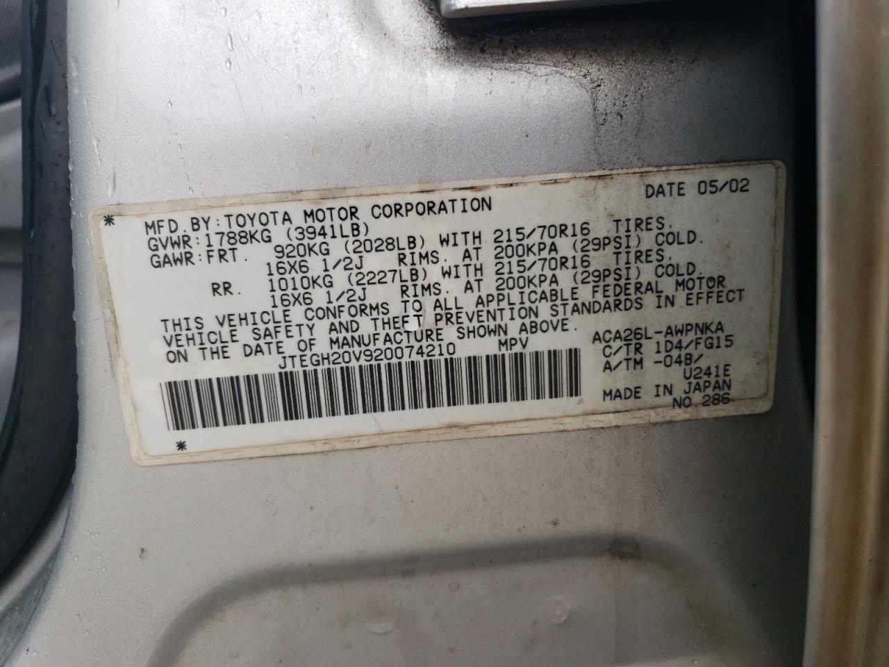 2002 Toyota RAV 4 - Image 13