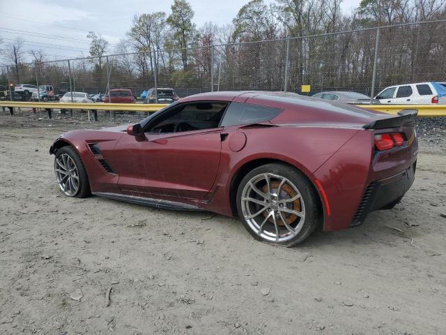  CHEVROLET CORVETTE 2019 Бургунді