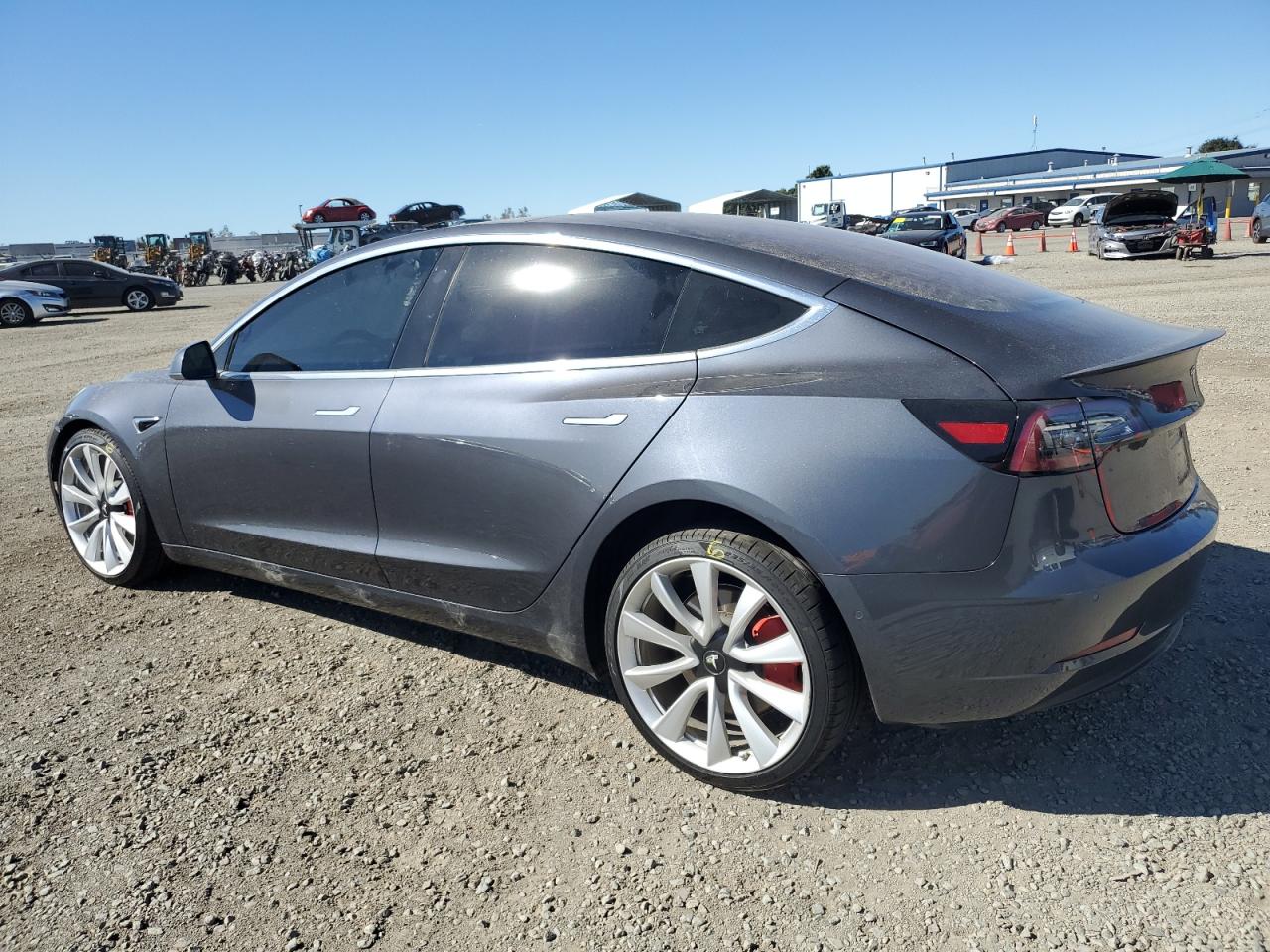 VIN 5YJ3E1EB7JF171202 2018 TESLA MODEL 3 no.2