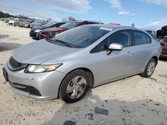 2015 Honda Civic Lx en Venta en West Warren, MA - Rear End