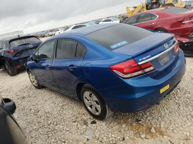  HONDA CIVIC 2014 Blue