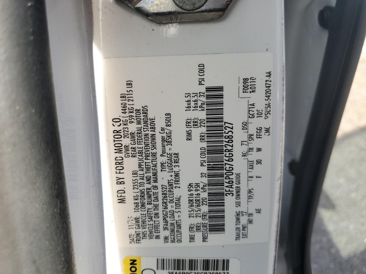 2016 Ford Fusion - Image 13