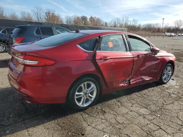  FORD FUSION 2018 Czerwony