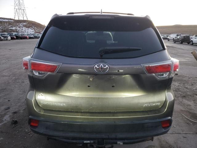  TOYOTA HIGHLANDER 2016 Szary