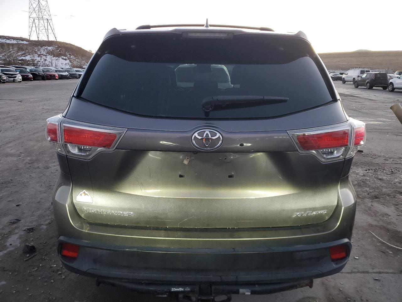 2016 Toyota Highlander Xle VIN: 5TDJKRFH5GS342311 Lot: 81601924