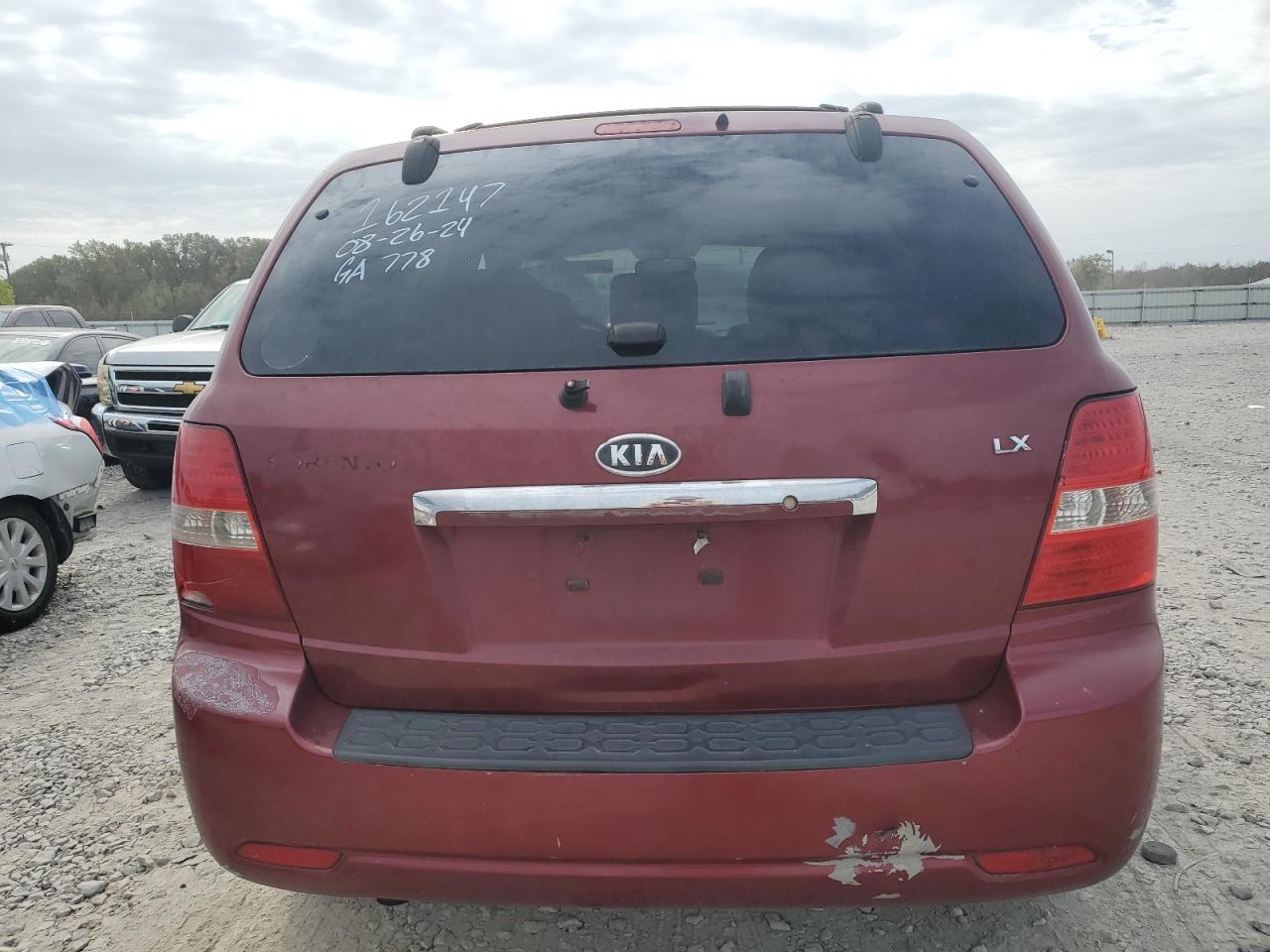 2007 Kia Sorento Ex VIN: KNDJC736575704129 Lot: 79072064