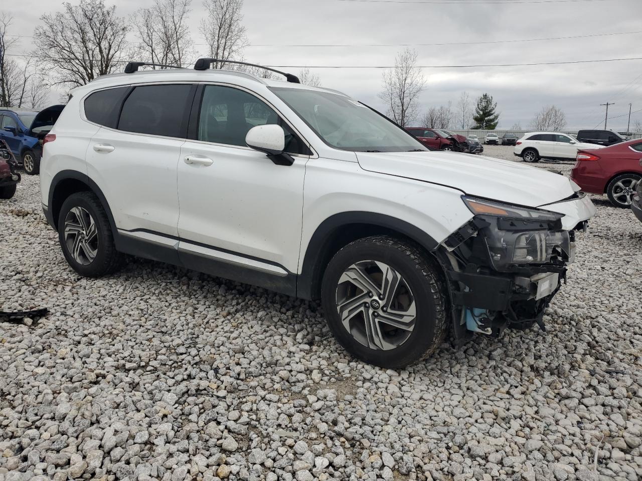 2021 Hyundai Santa Fe Sel VIN: 5NMS24AJ9MH357250 Lot: 80946914