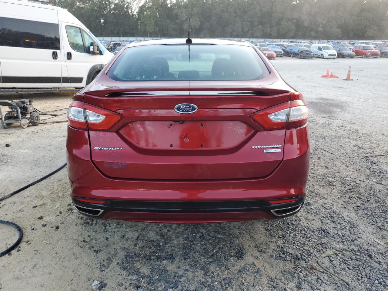 2013 Ford Fusion Titanium VIN: 3FA6P0K95DR147010 Lot: 80349654