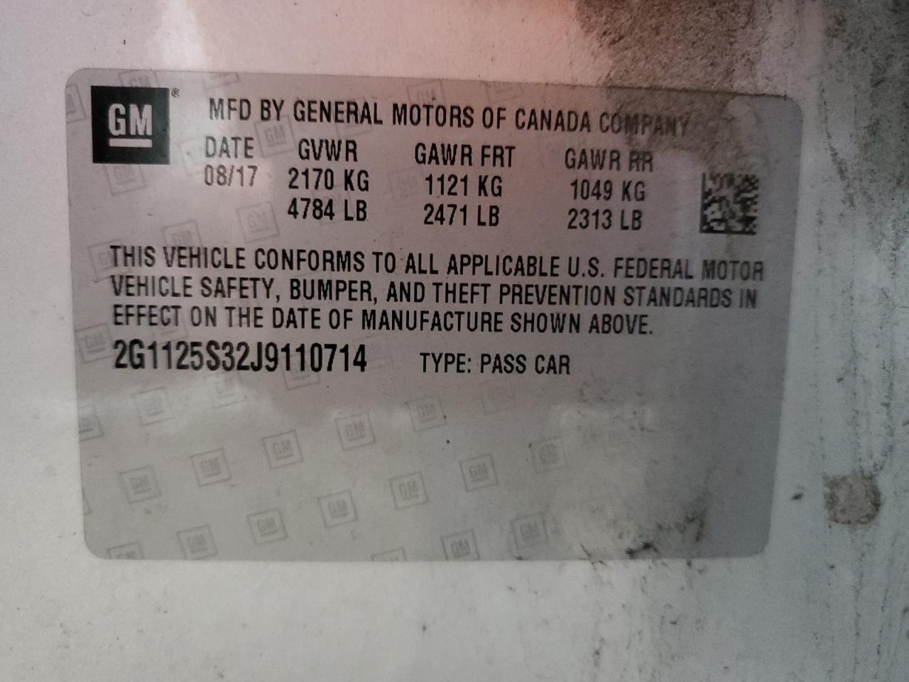 2018 Chevrolet Impala - Image 13