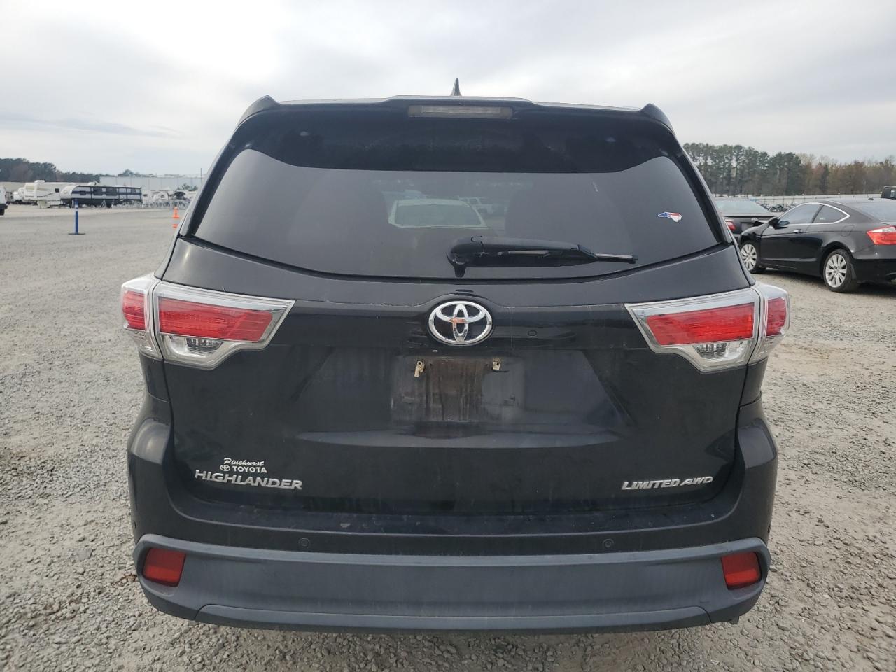 2014 Toyota Highlander Limited VIN: 5TDDKRFH5ES016986 Lot: 81280054