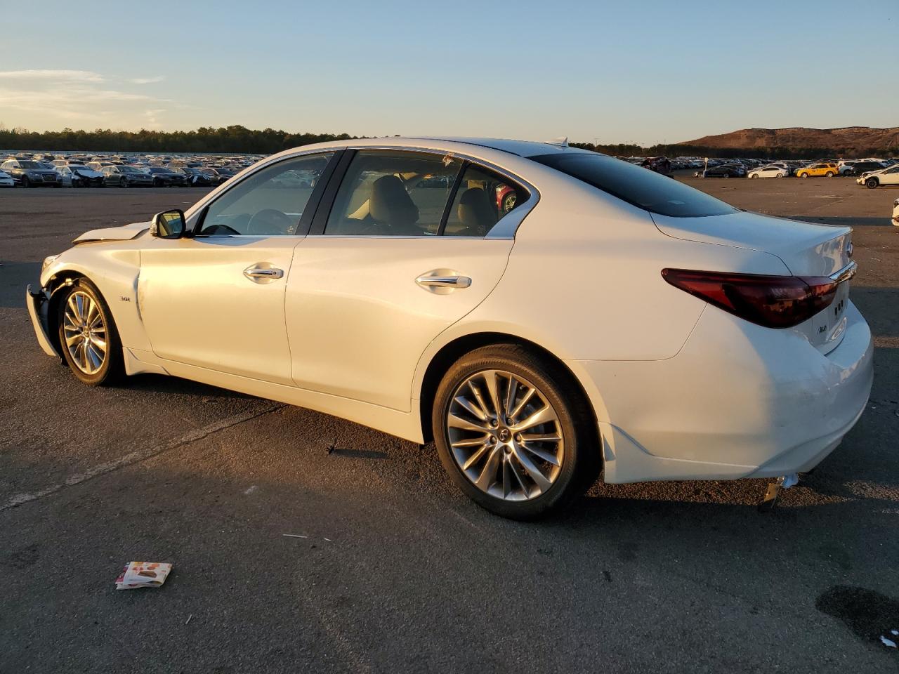 2020 Infiniti Q50 Pure VIN: JN1EV7AR4LM251598 Lot: 80429554