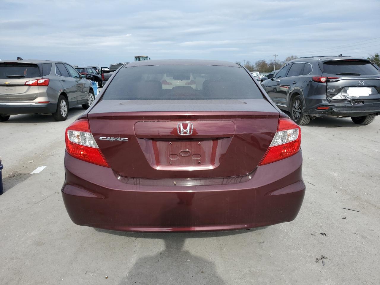 2012 Honda Civic Lx VIN: 19XFB2F55CE352246 Lot: 80884324