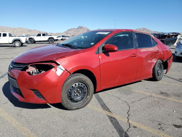  TOYOTA COROLLA 2014 Red