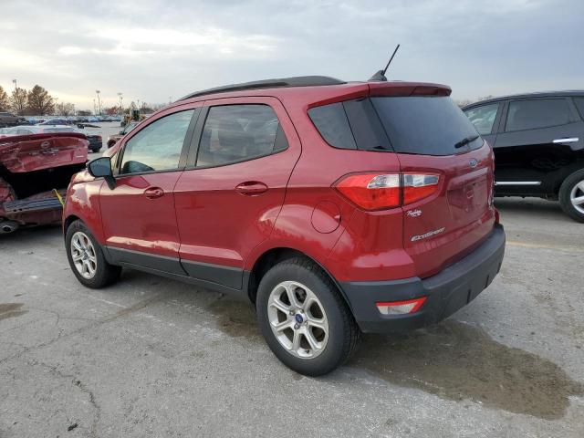  FORD ECOSPORT 2018 Червоний