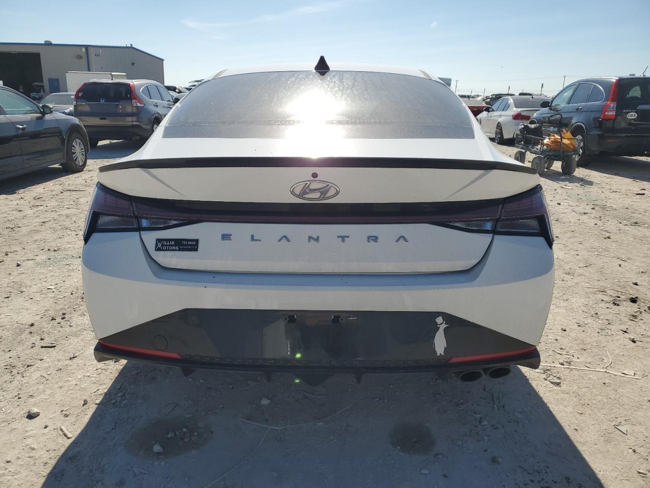 2022 Hyundai Elantra N Line VIN: KMHLR4AF4NU268963 Lot: 80168304