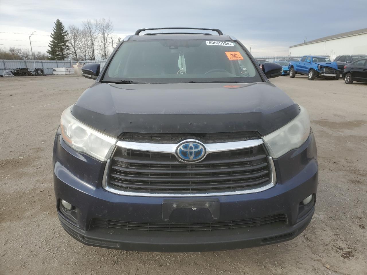 2016 Toyota Highlander Hybrid Limited VIN: 5TDDCRFH0GS013574 Lot: 80055154