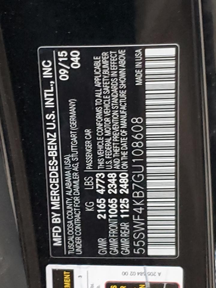 2016 Mercedes-Benz C-klasse - Image 12