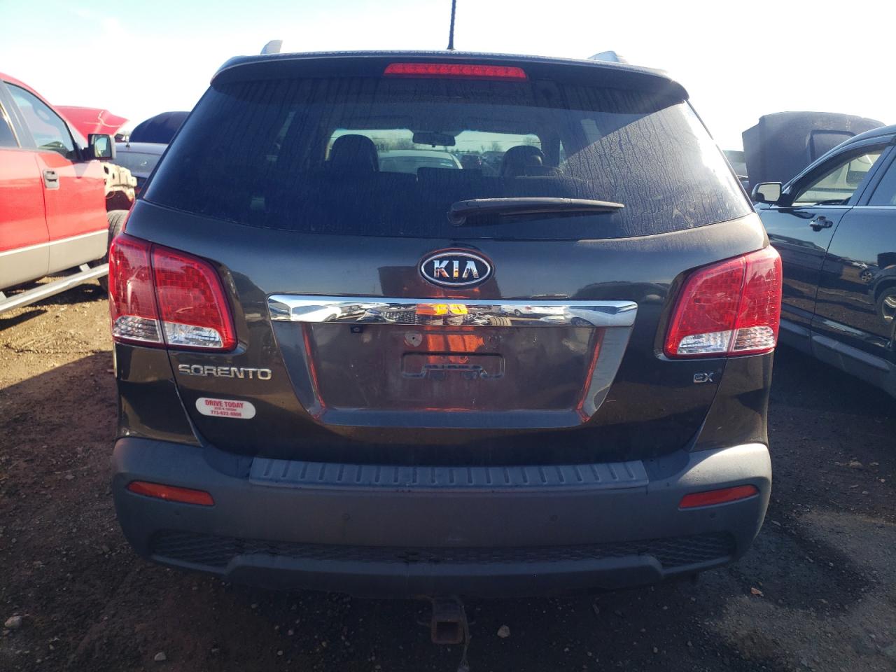 2012 Kia Sorento Ex VIN: 5XYKUCA6XCG221430 Lot: 80036994